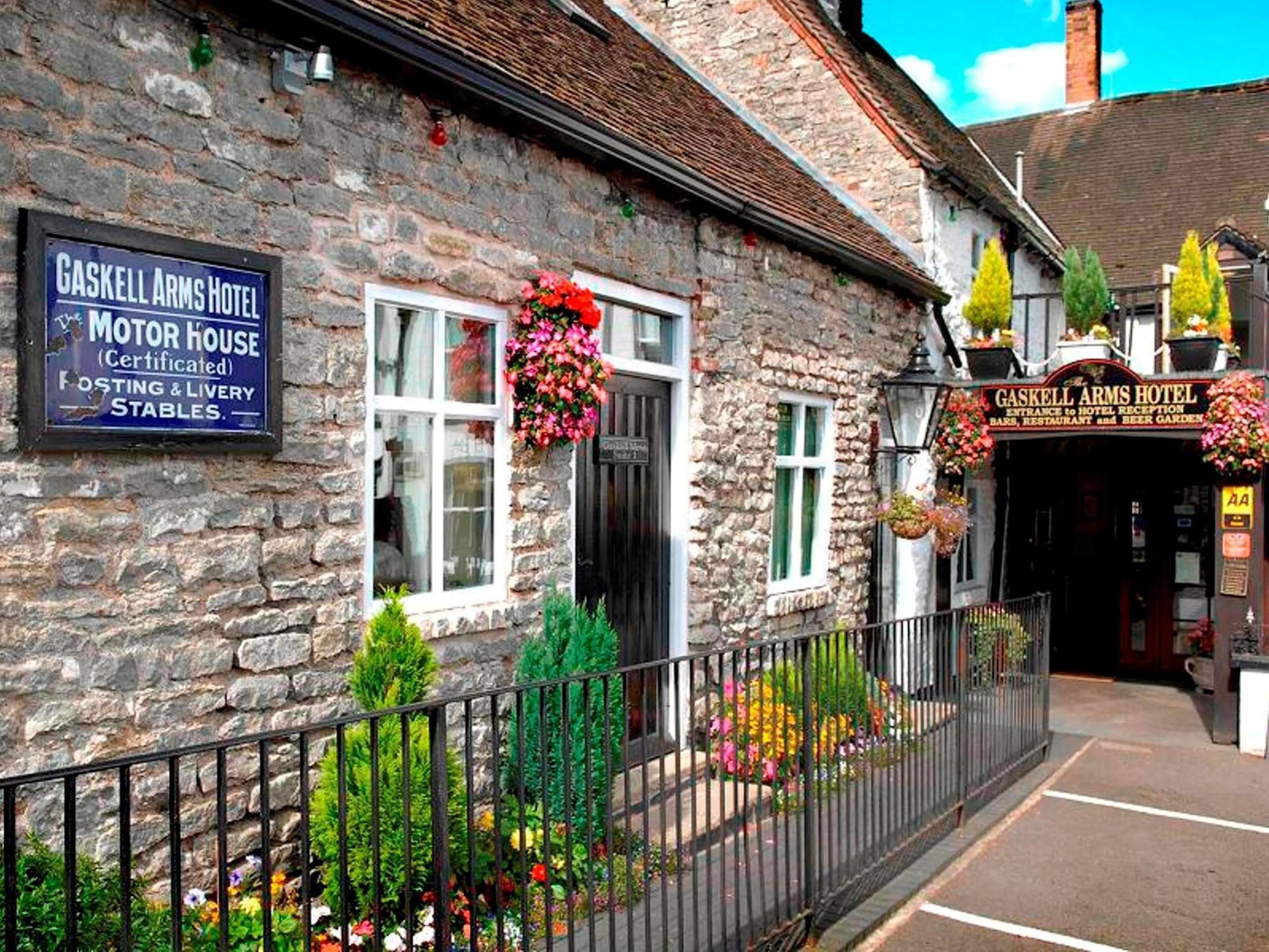 Gaskell Arms Hotell Much Wenlock Exteriör bild